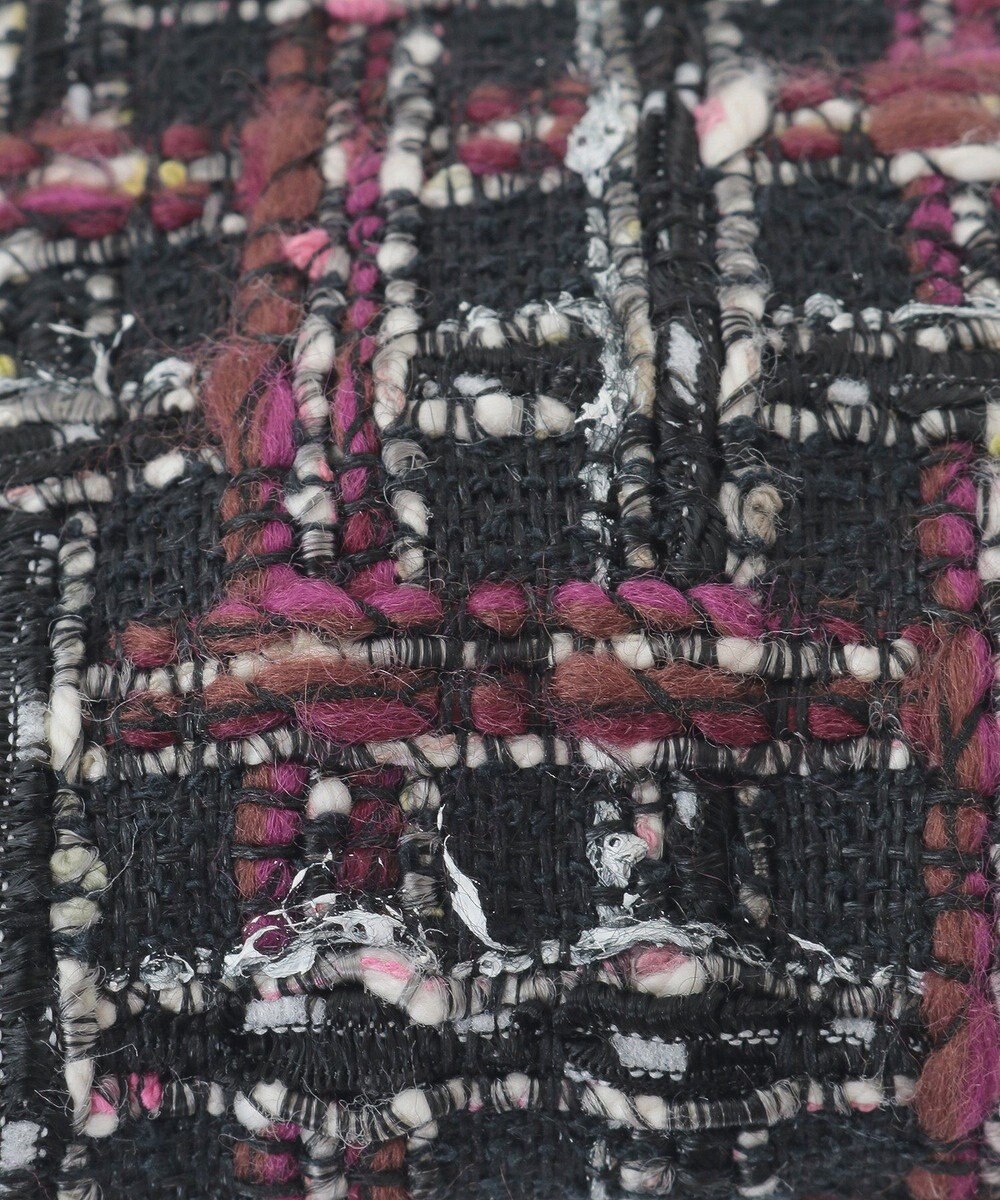 Maison de FLEUR LINTONツイードコインケース 