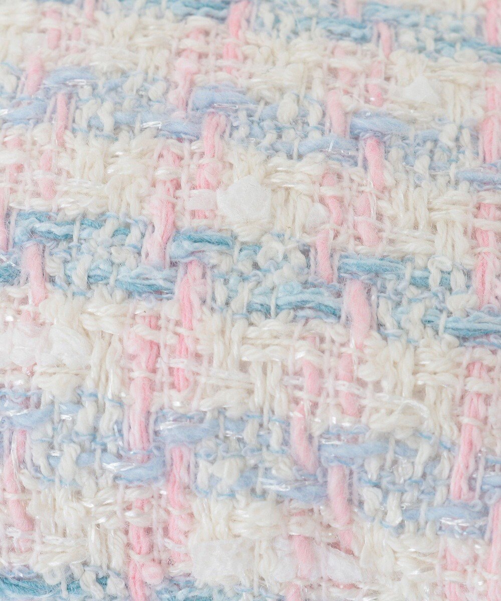 Maison de FLEUR LINTONツイードコインケース 