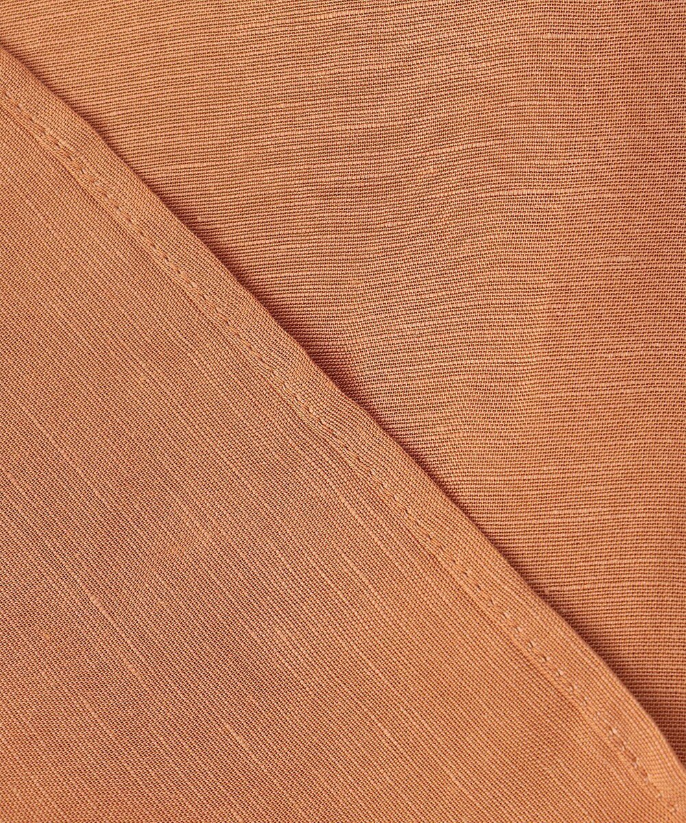 J.PRESS LADIES 【洗える】シアーリネン ブラウス 