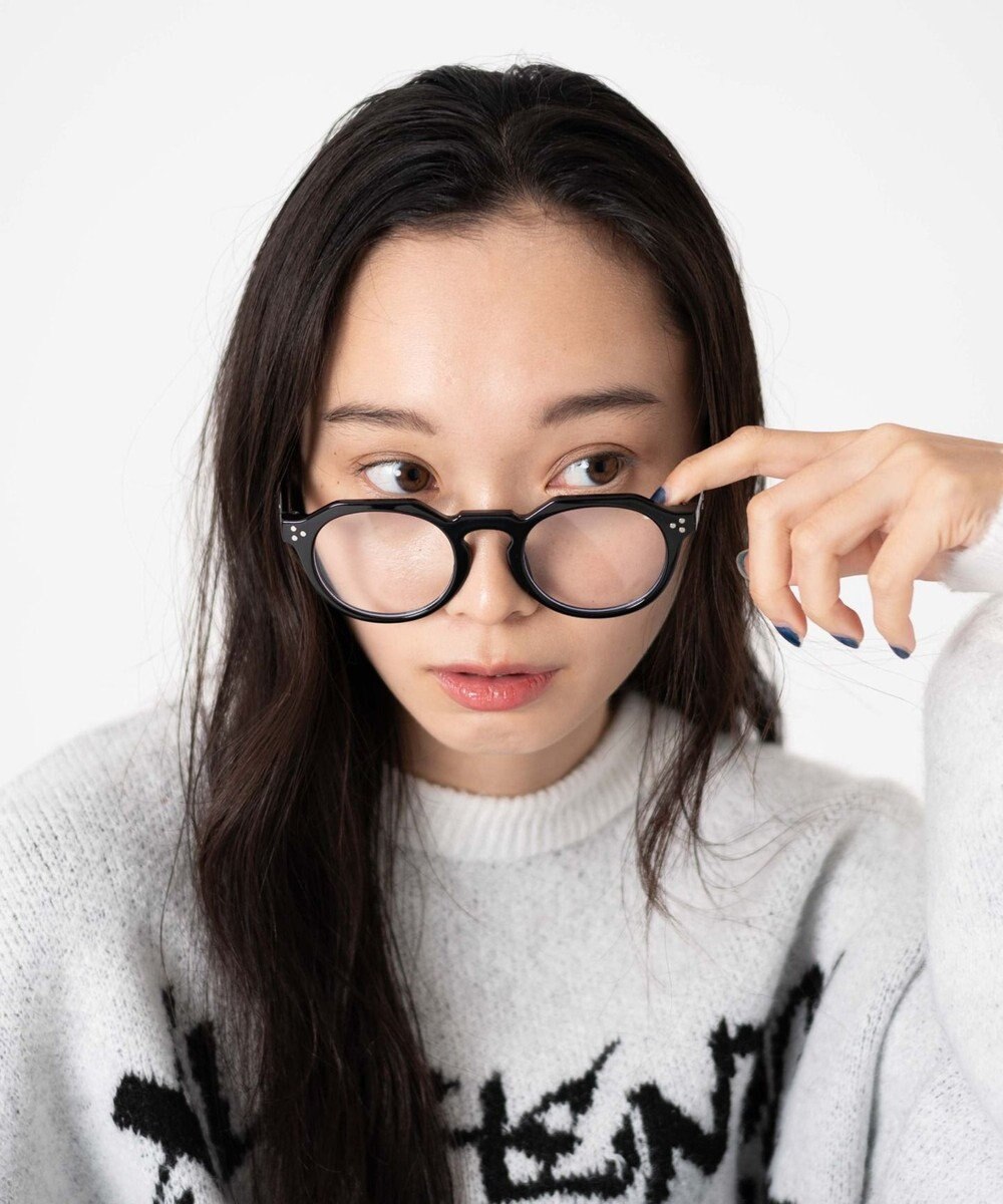 WEGO 【ユニセックス着用ITEM】セルフレームクラウンパントアイウェア 