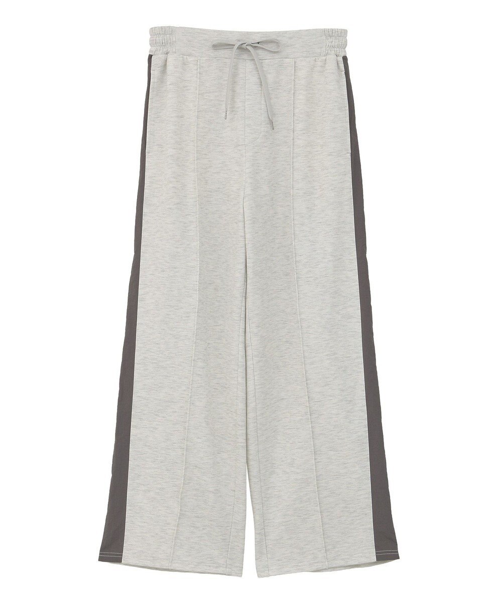 Green Parks あったか裏起毛サイドラインスウェットパンツ 