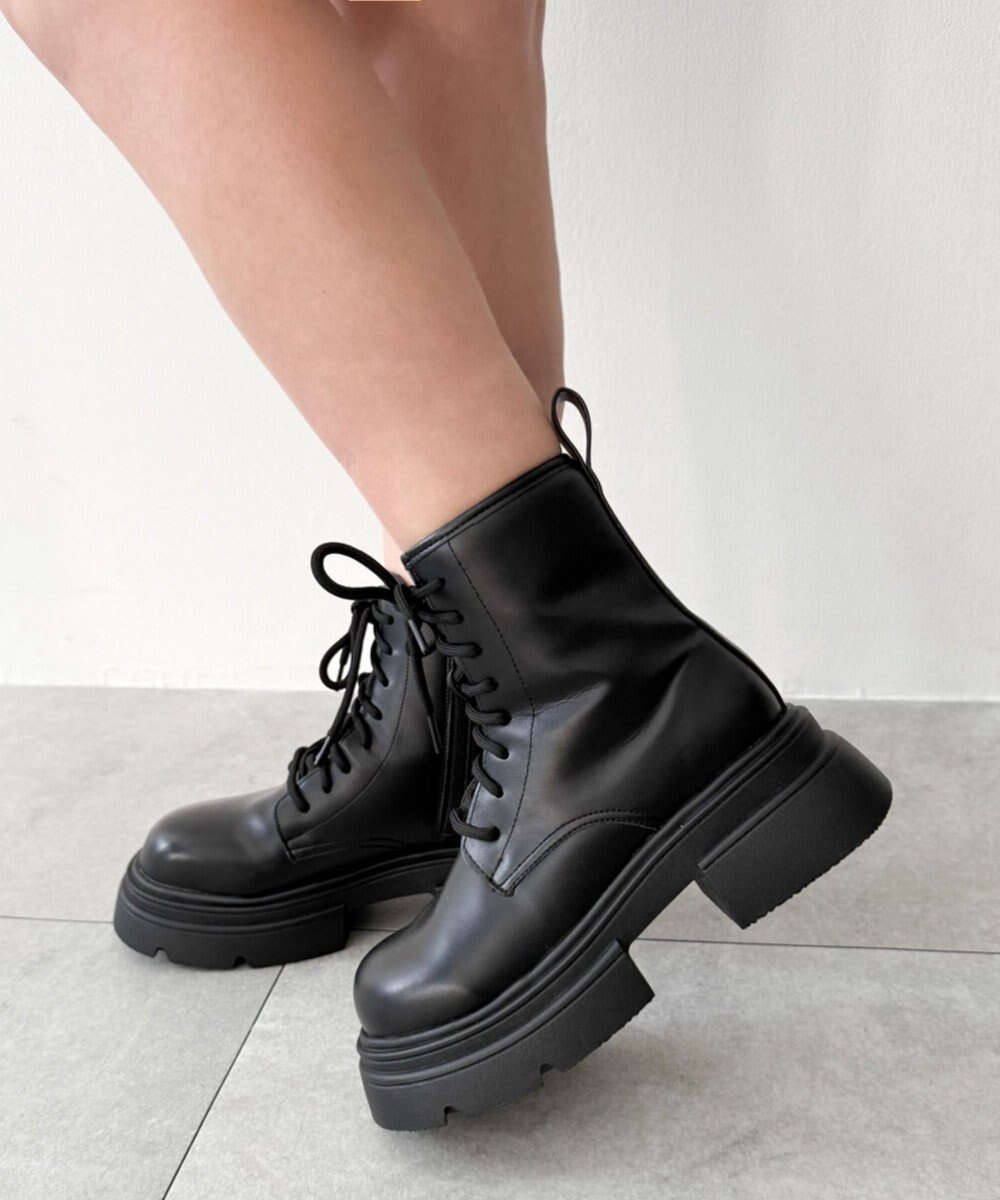 WEGO レースアップショートブーツ 