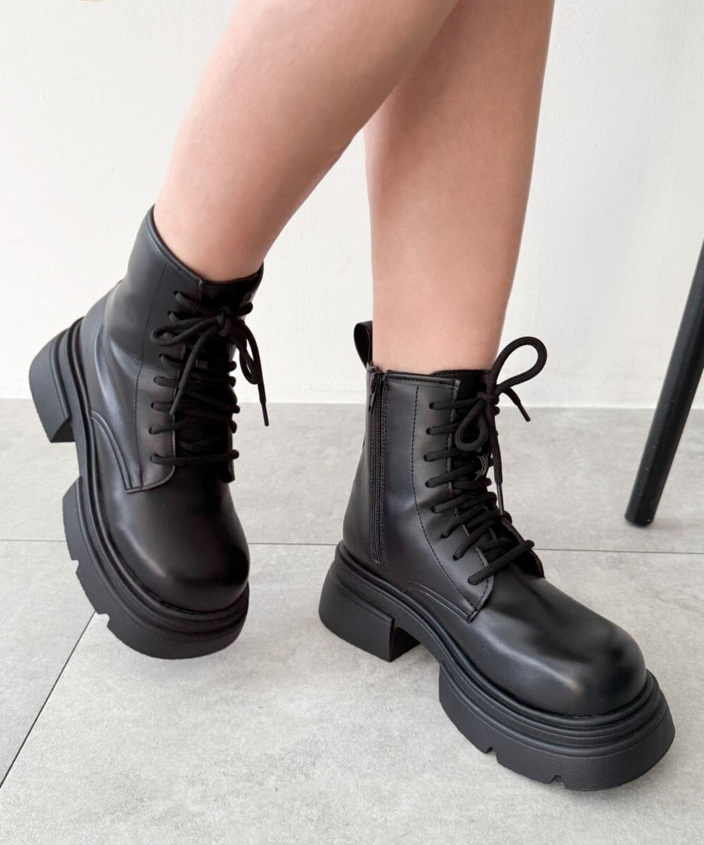 WEGO レースアップショートブーツ 