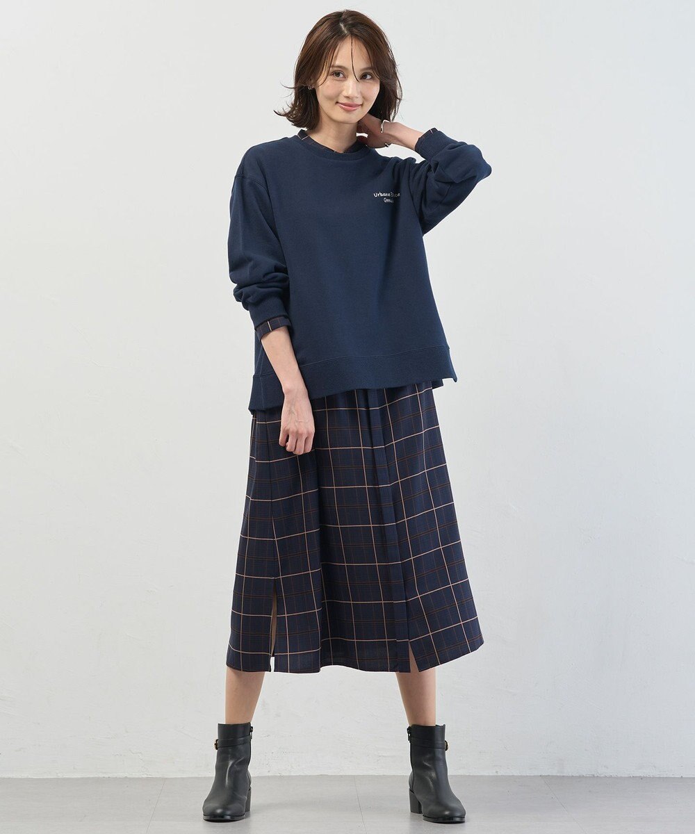 J.PRESS LADIES S 【WEB限定】ロゴ裏毛 スウェット 
