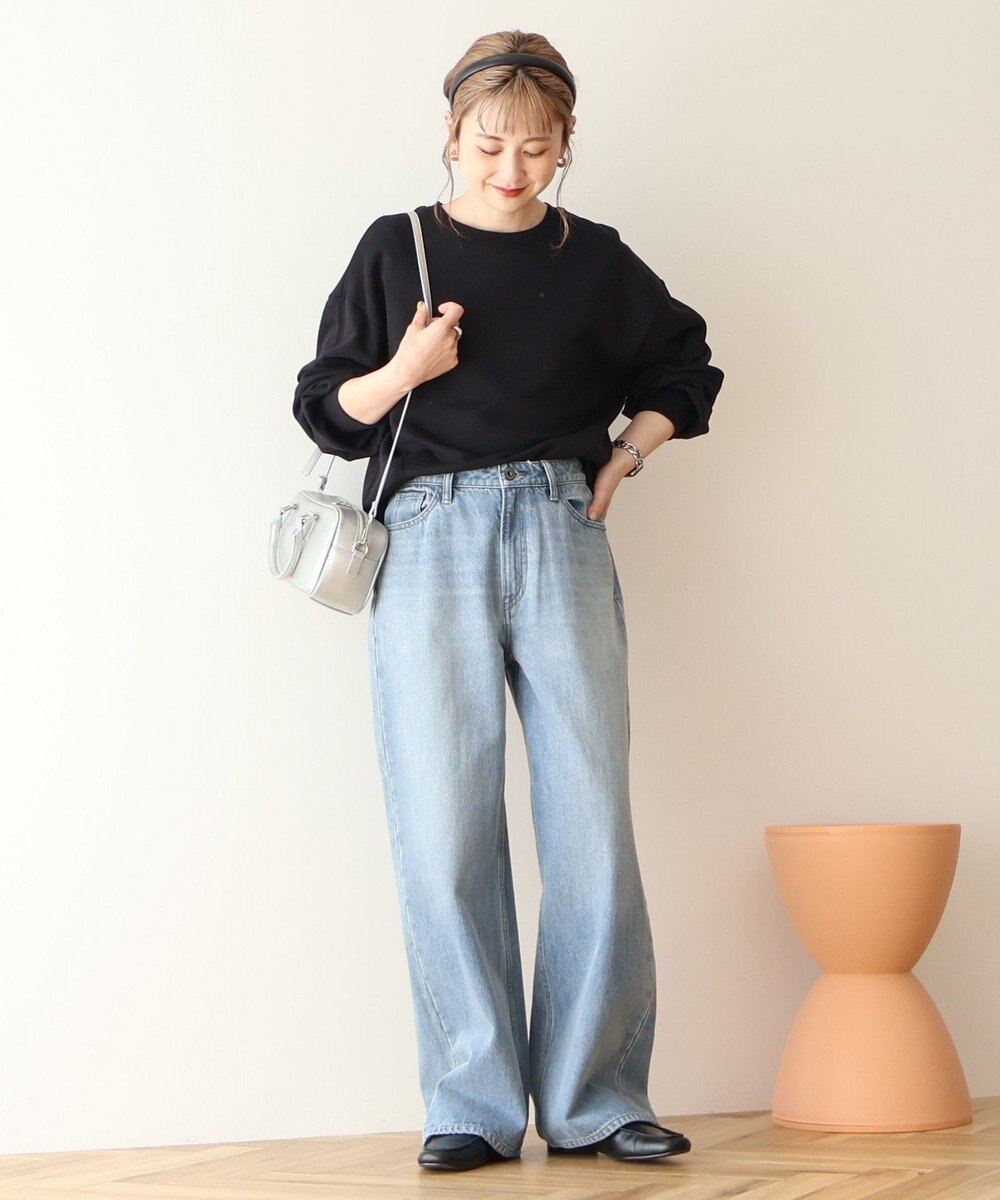 AMERICAN HOLIC タックスリーブスウェット 