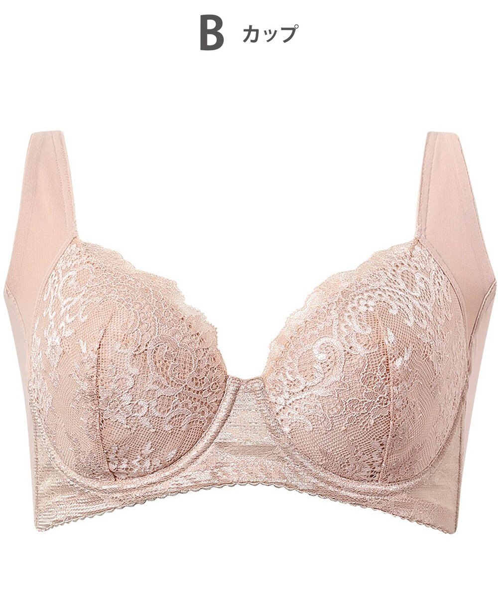 Wing ブラジャー 脇胸すっきり 脇高設計 背中の段差を軽減 肩にくいこみにくい 快適なつけごこち 【すっきりスムージング】 ブラ NB2724 ウイング／ワコール 