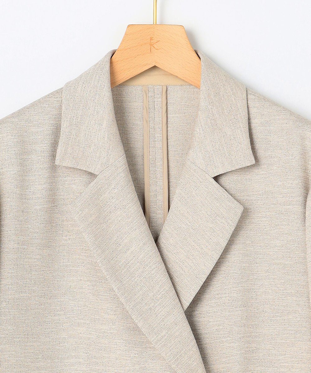 組曲 ライトリネンライク ジャケット 