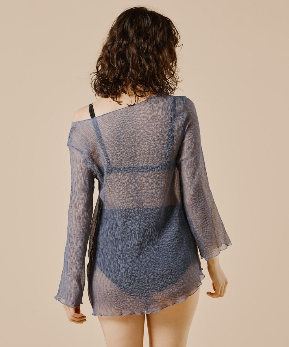 San-ai Resort（三愛水着楽園） 【WEB限定】シアー素材トップス3点セット水着 