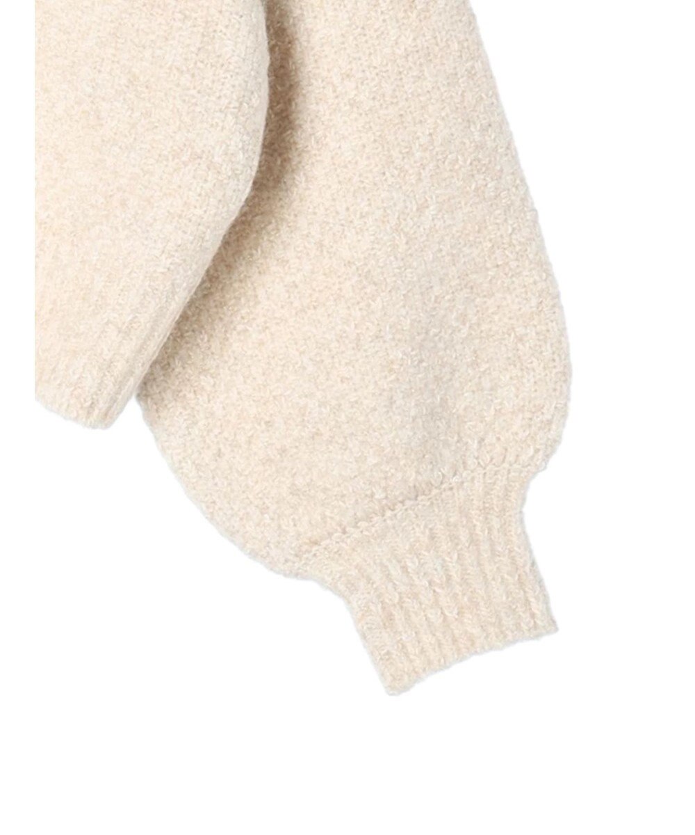 earth music&ecology ラメスラブニットカーディガン 