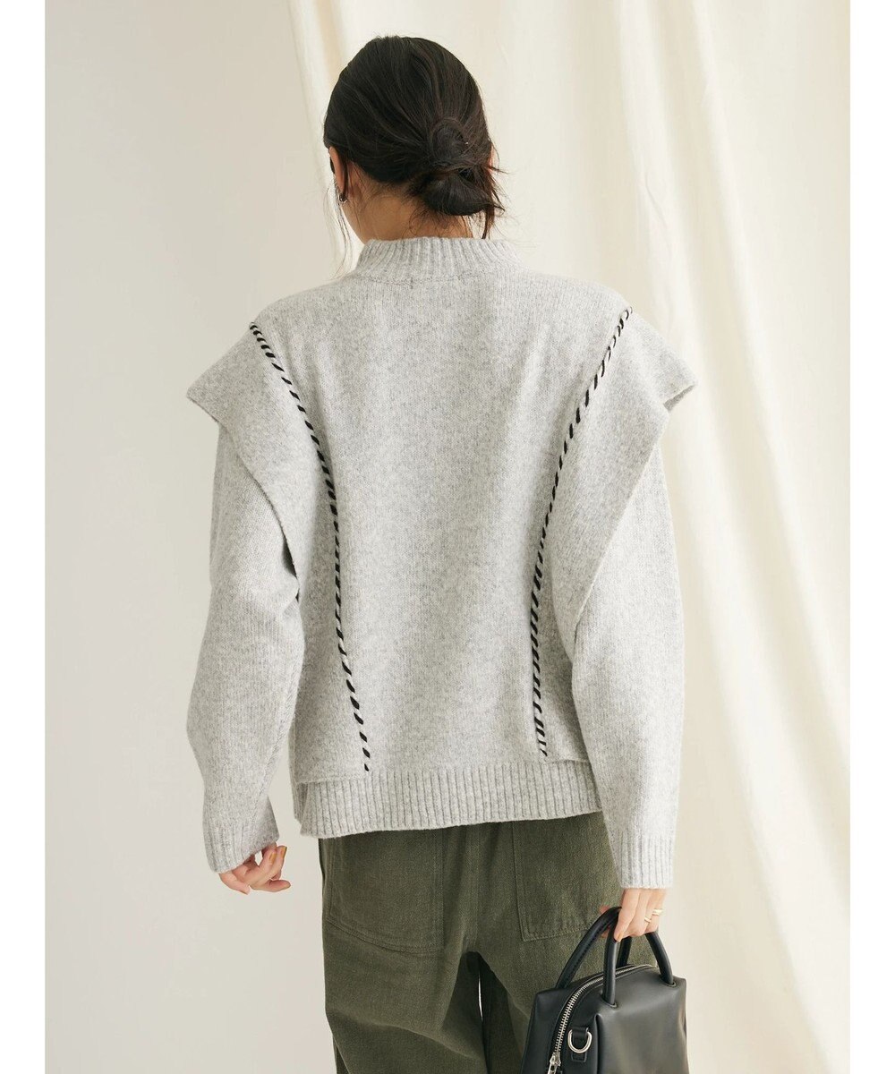 CRAFT STANDARD BOUTIQUE ハンドステッチニットプルオーバー 