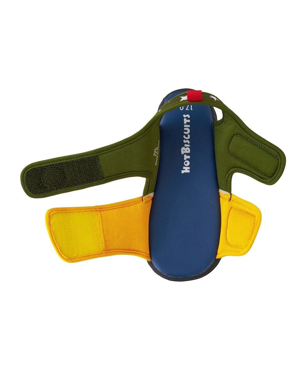 MIKI HOUSE HOT BISCUITS 【14-19cm】 ジャージ素材サンダル 