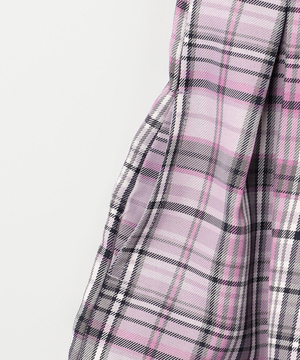 ANY KIDS チェック ジャンパースカート 