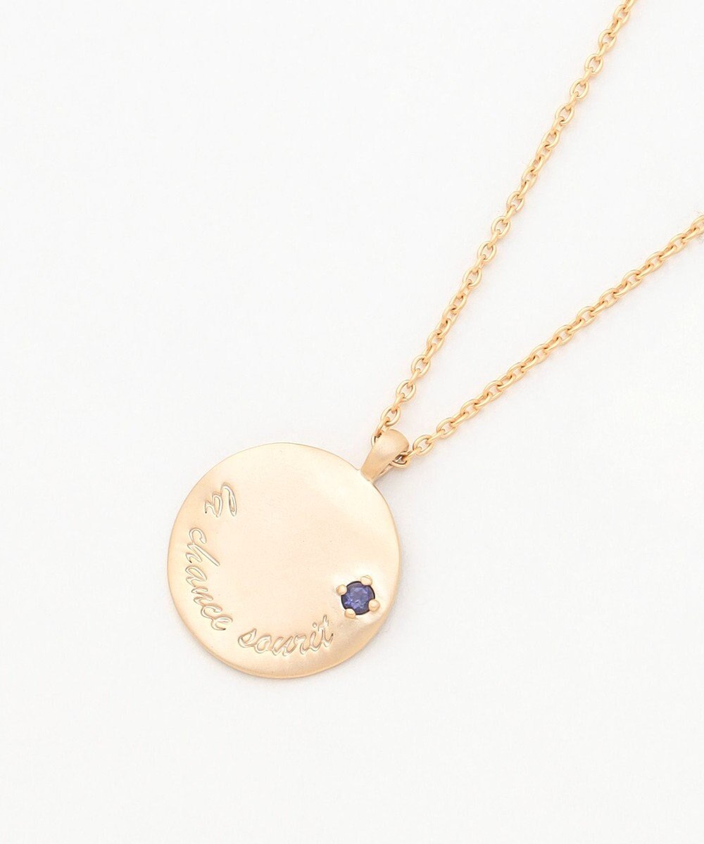 自由区 メッセージラウンド ネックレス 