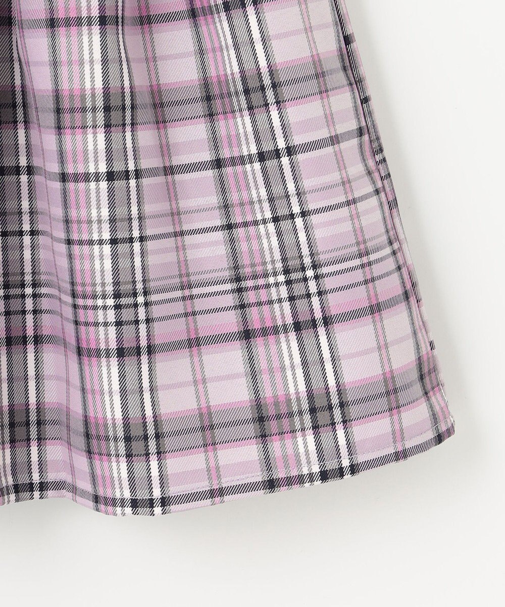 ANY KIDS チェック ジャンパースカート 