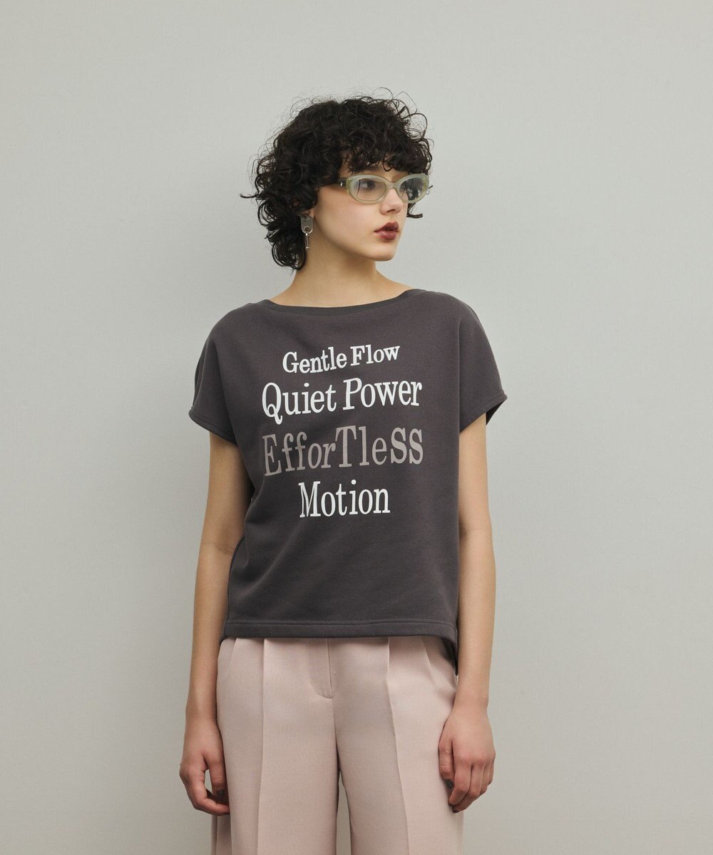 GRACE CONTINENTAL ルーズロゴTシャツ 