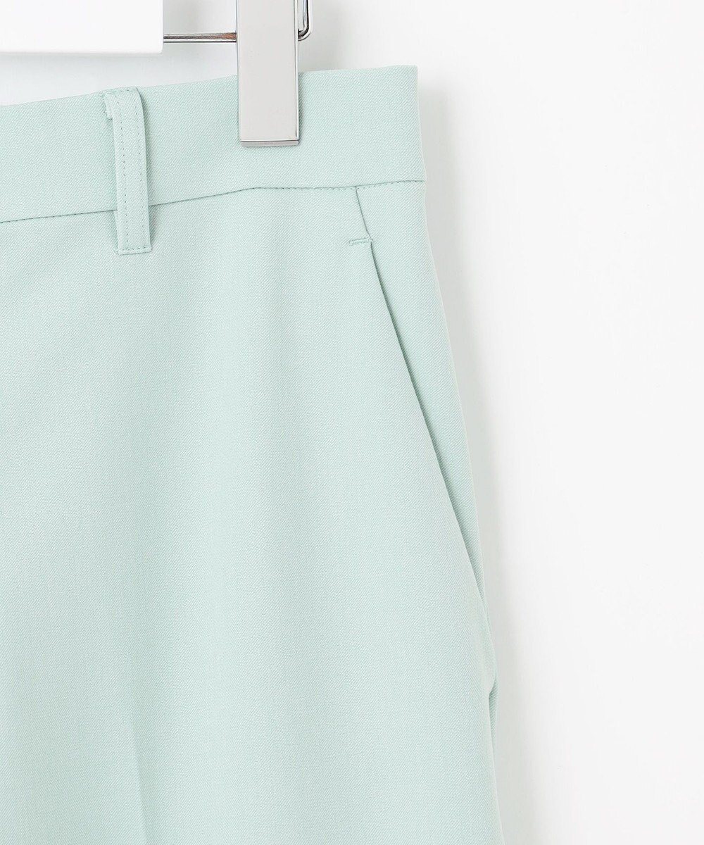 自由区 S 【撥水加工・洗える】TRギャバ裏起毛ワイド パンツ 