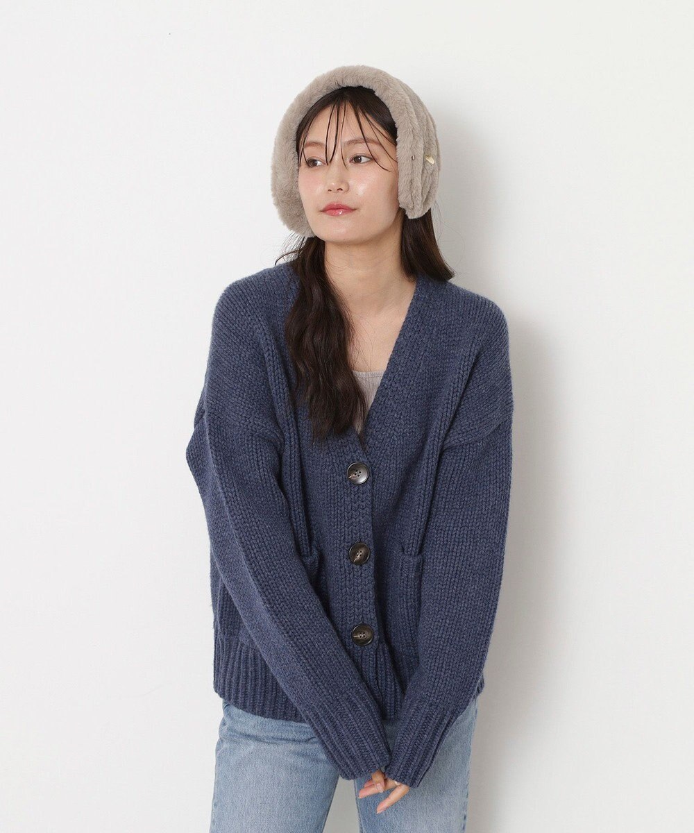 MOONBAT PAUL&JOE ACCESSOIRES(ポール&ジョー)カチューシャ イヤマフ ネコチャーム付 