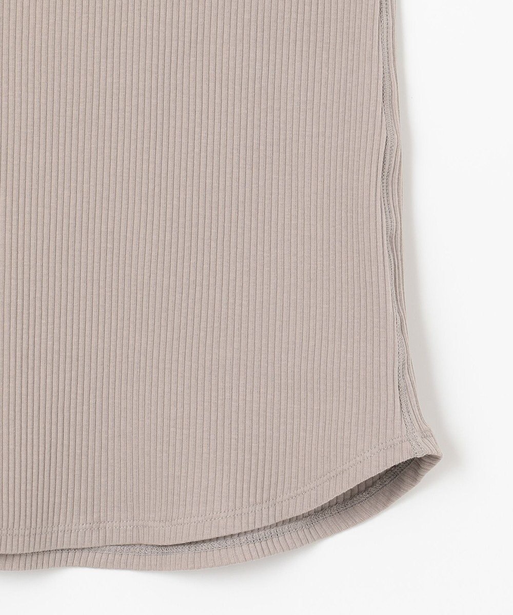 ANY L リブタンクトップ 