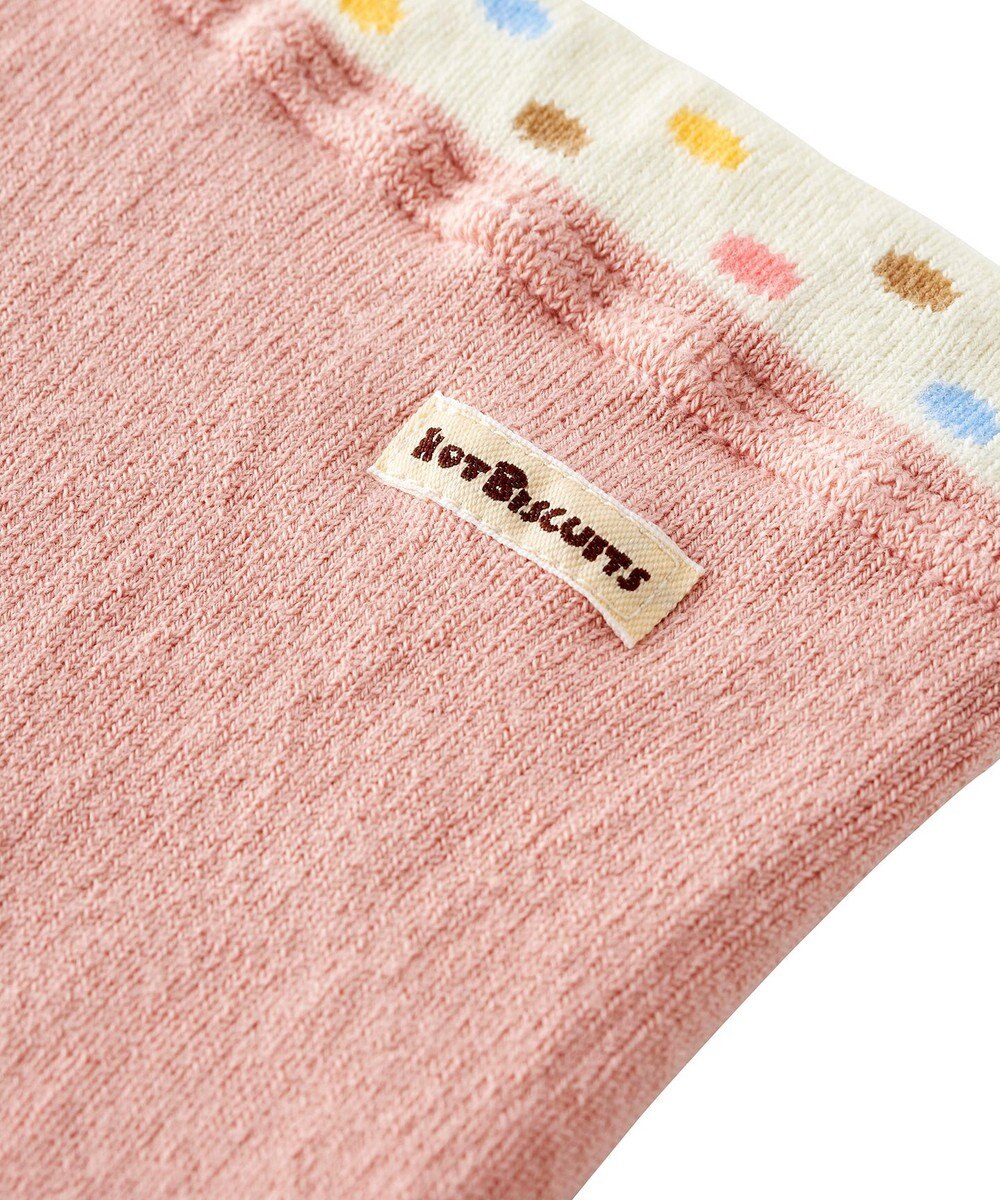 MIKI HOUSE HOT BISCUITS 【70-100cm】 おしりフリル 9分丈ベビースパッツ 