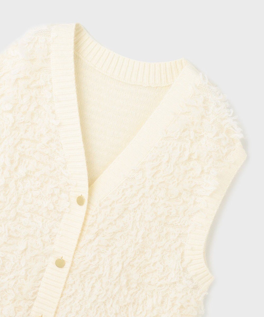 GRACE CONTINENTAL ループニットベスト 