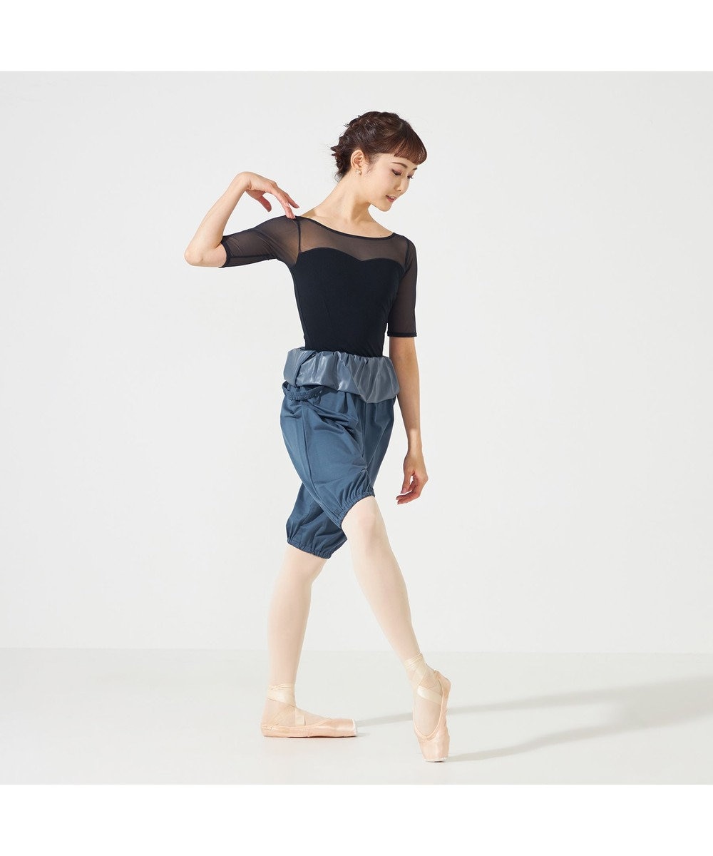 Chacott 5分袖レオタード 