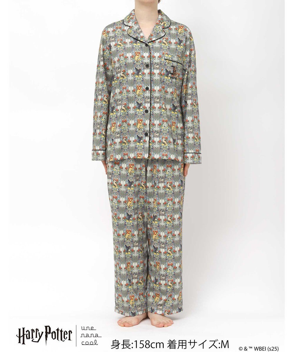 une nana cool 【ハリー・ポッターコラボ】【綿100%】開襟パジャマ 