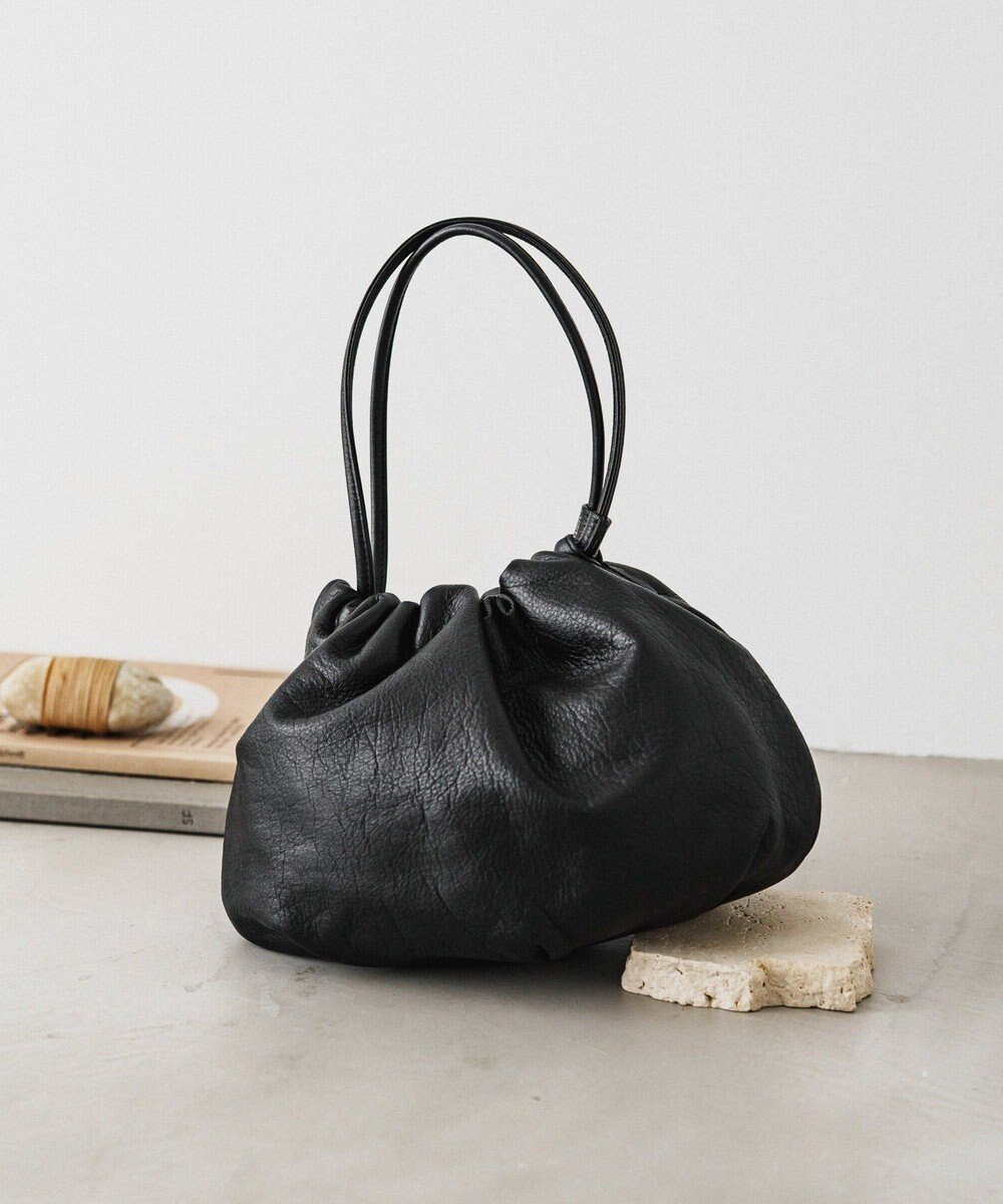 russet レザー巾着4WAYショルダーバッグ(CE-1454) 