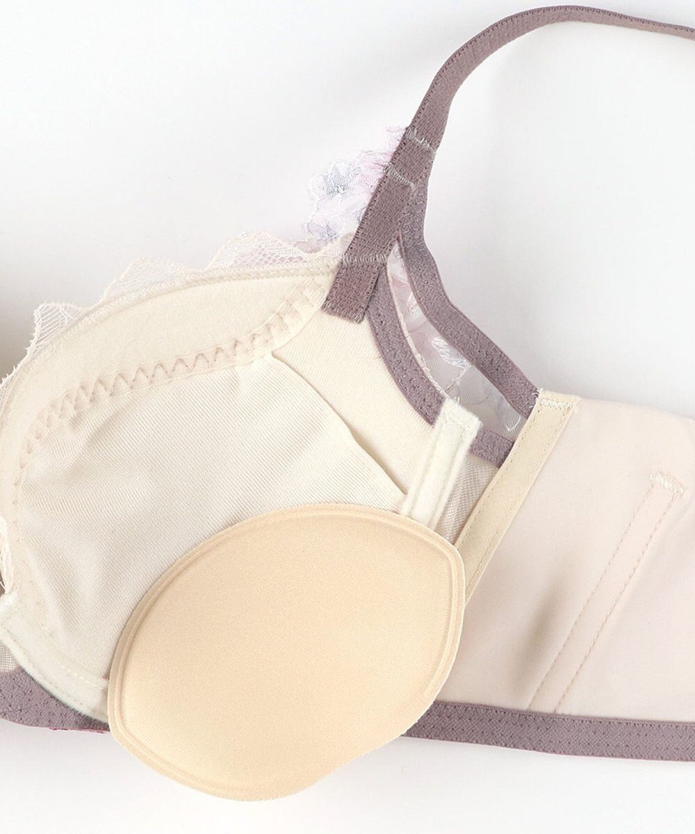 WACOAL ブラジャー 【ハグするブラ】 体温を感知してカラダになじむ 谷間メイク 脇高設計 レディース BXB478 /ワコール 