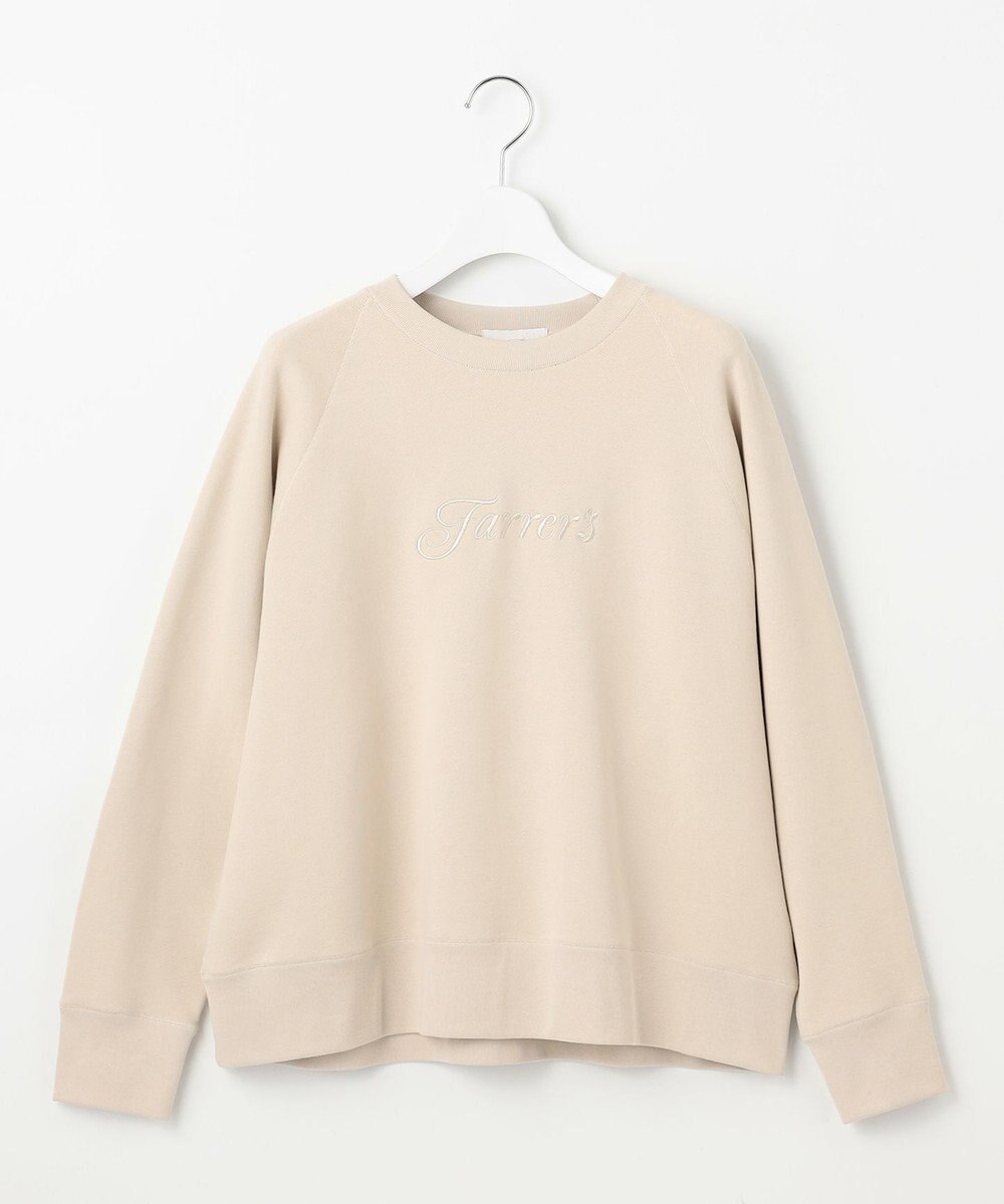 自由区 L クリアループバックレタリング スウェット 