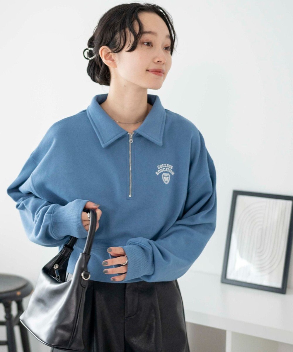 WEGO 襟付きスウェット 