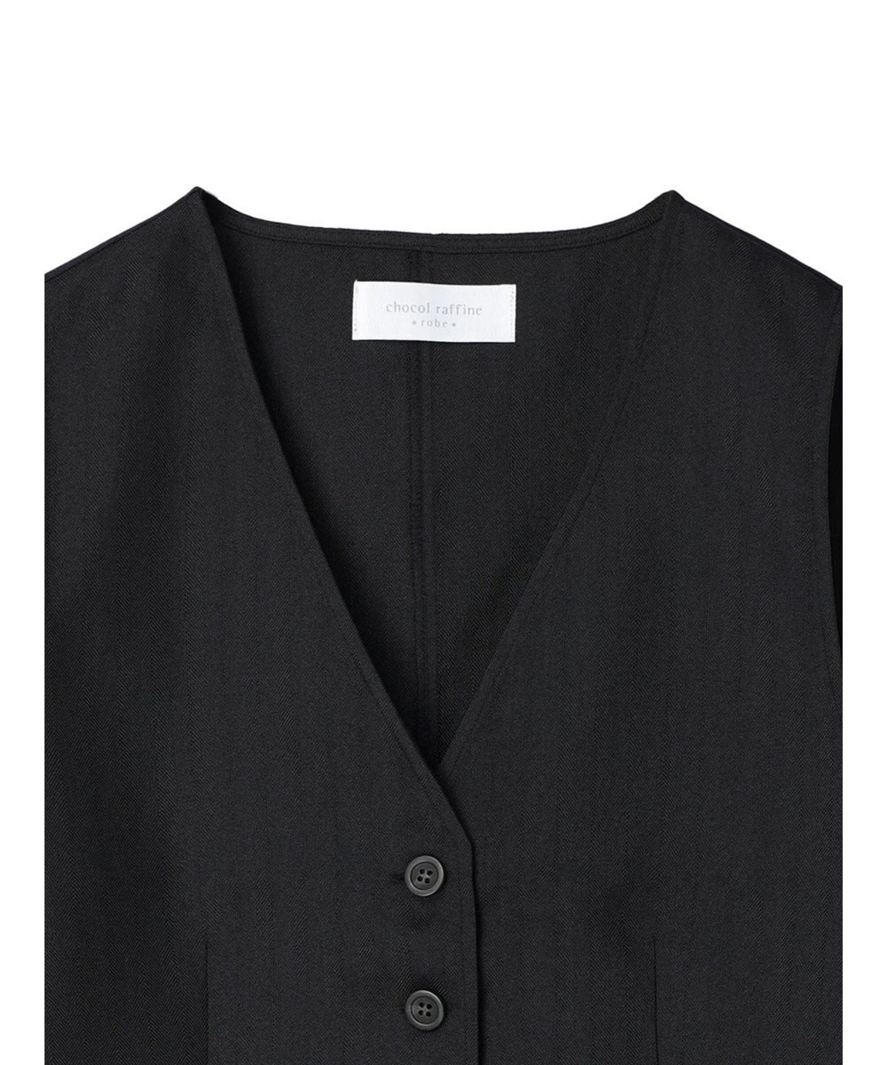 Green Parks ヘリンボーンベスト 