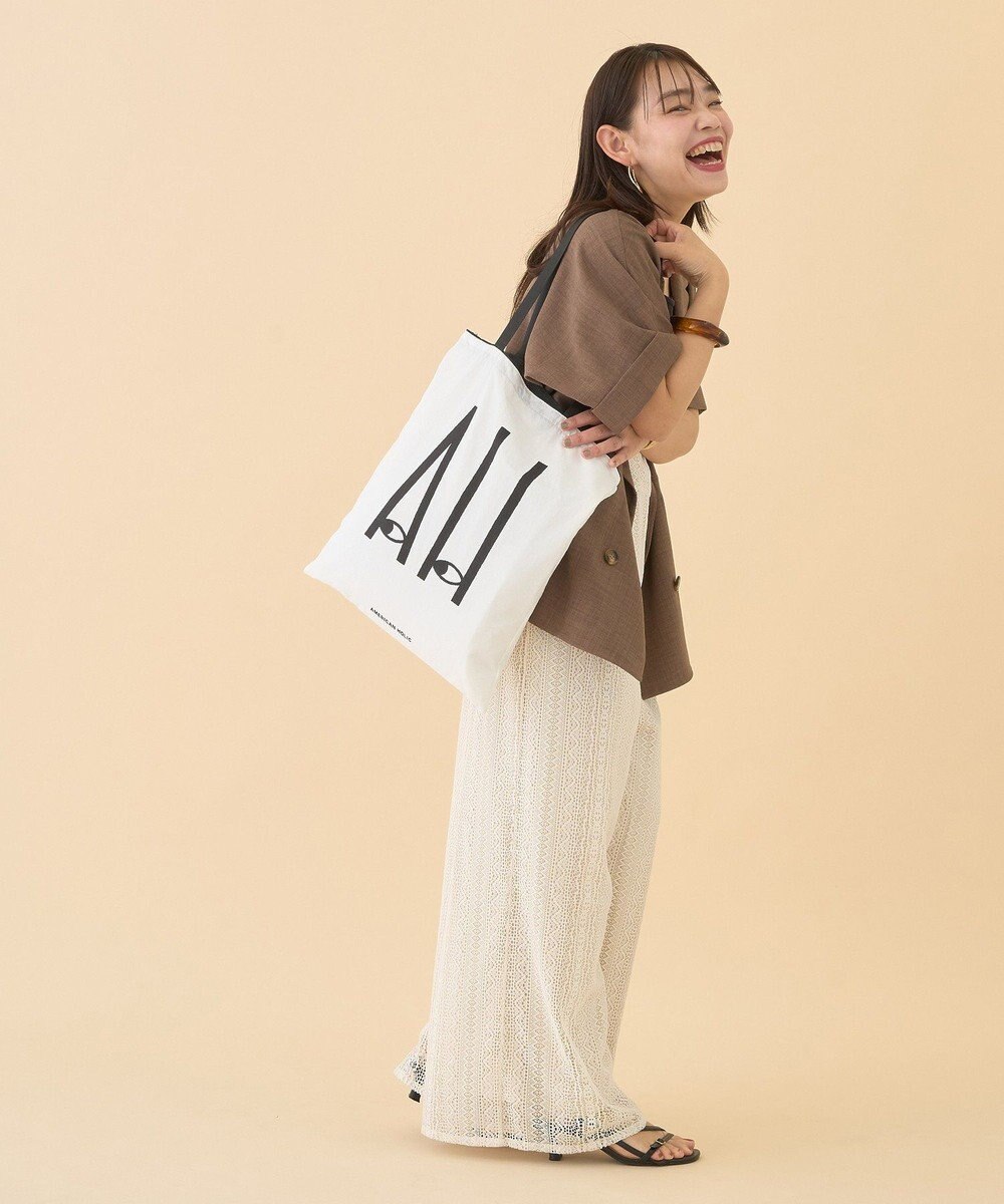 AMERICAN HOLIC カラーハンドルホリホリトートバッグ 