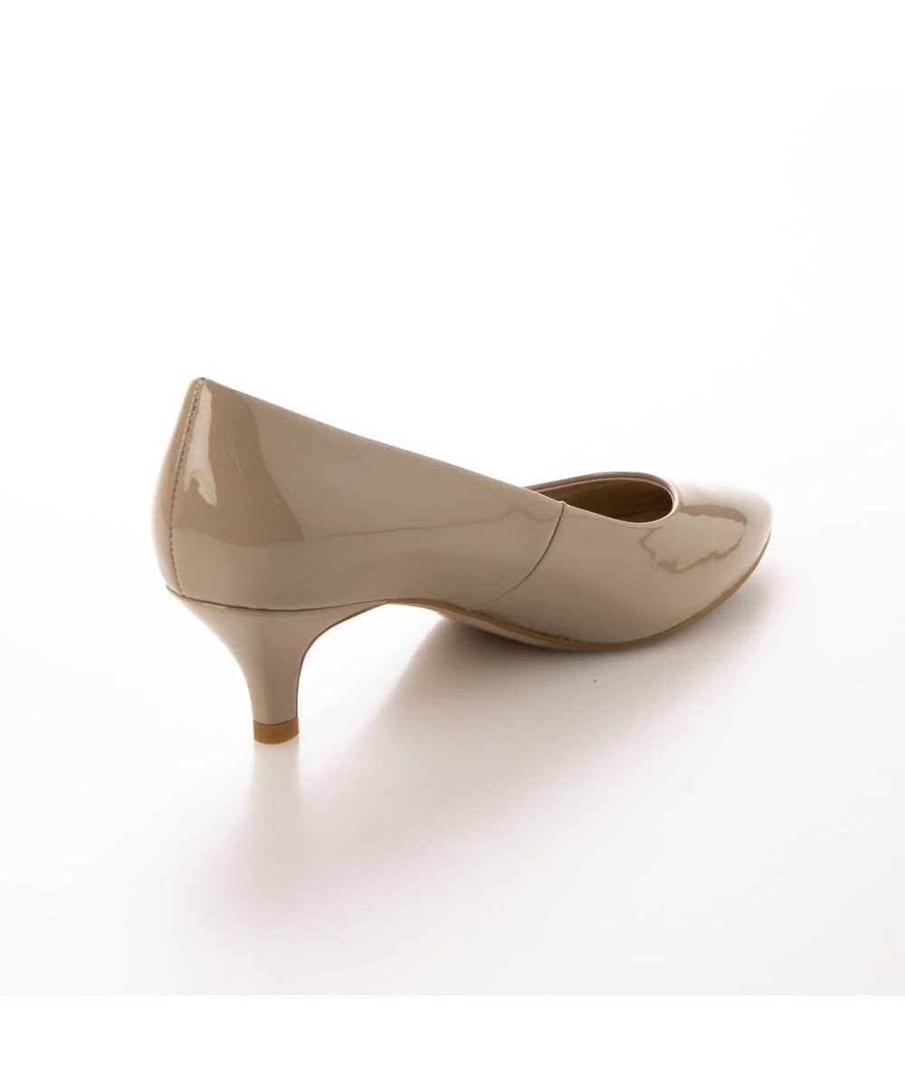 MODE ET JACOMO <carino>【レイン対応】エナメルプレーンパンプス 