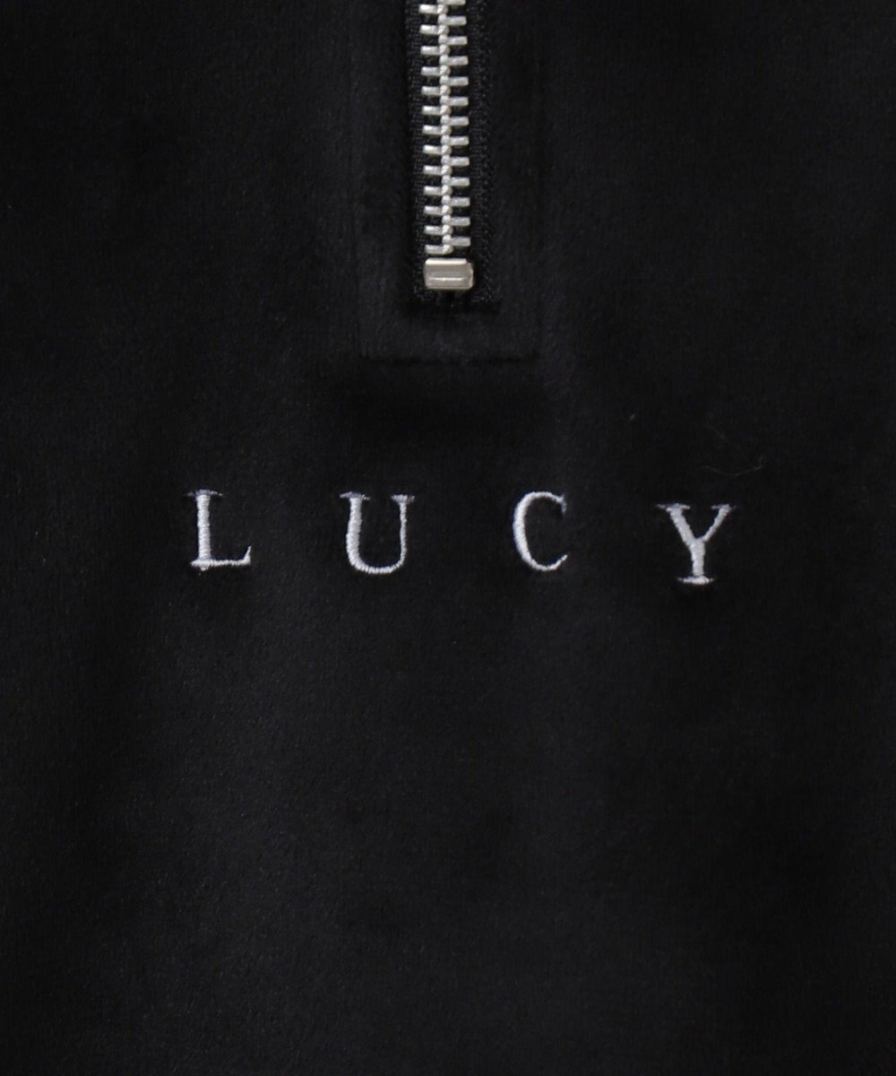 WEGO 【ユニセックス着用ITEM】マイクロシャギーワンポイントハーフZIPプルオーバー 