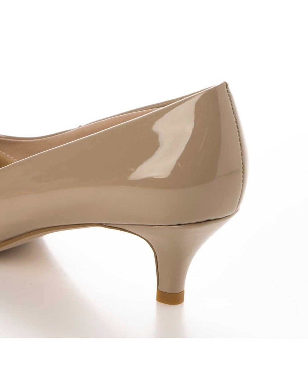 MODE ET JACOMO <carino>【レイン対応】エナメルプレーンパンプス 