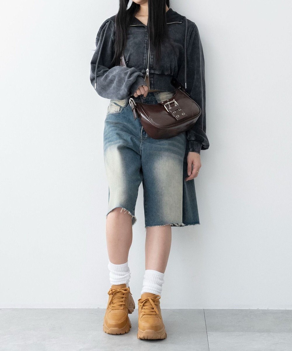 WEGO マルチWAYハーフムーンベルトバッグ 