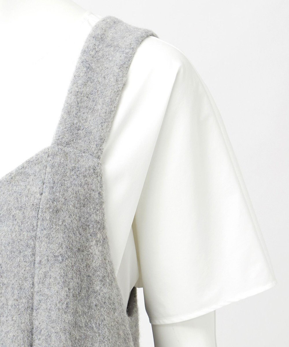 23区 【GOLD LABEL】シャギーウール ワンピース 