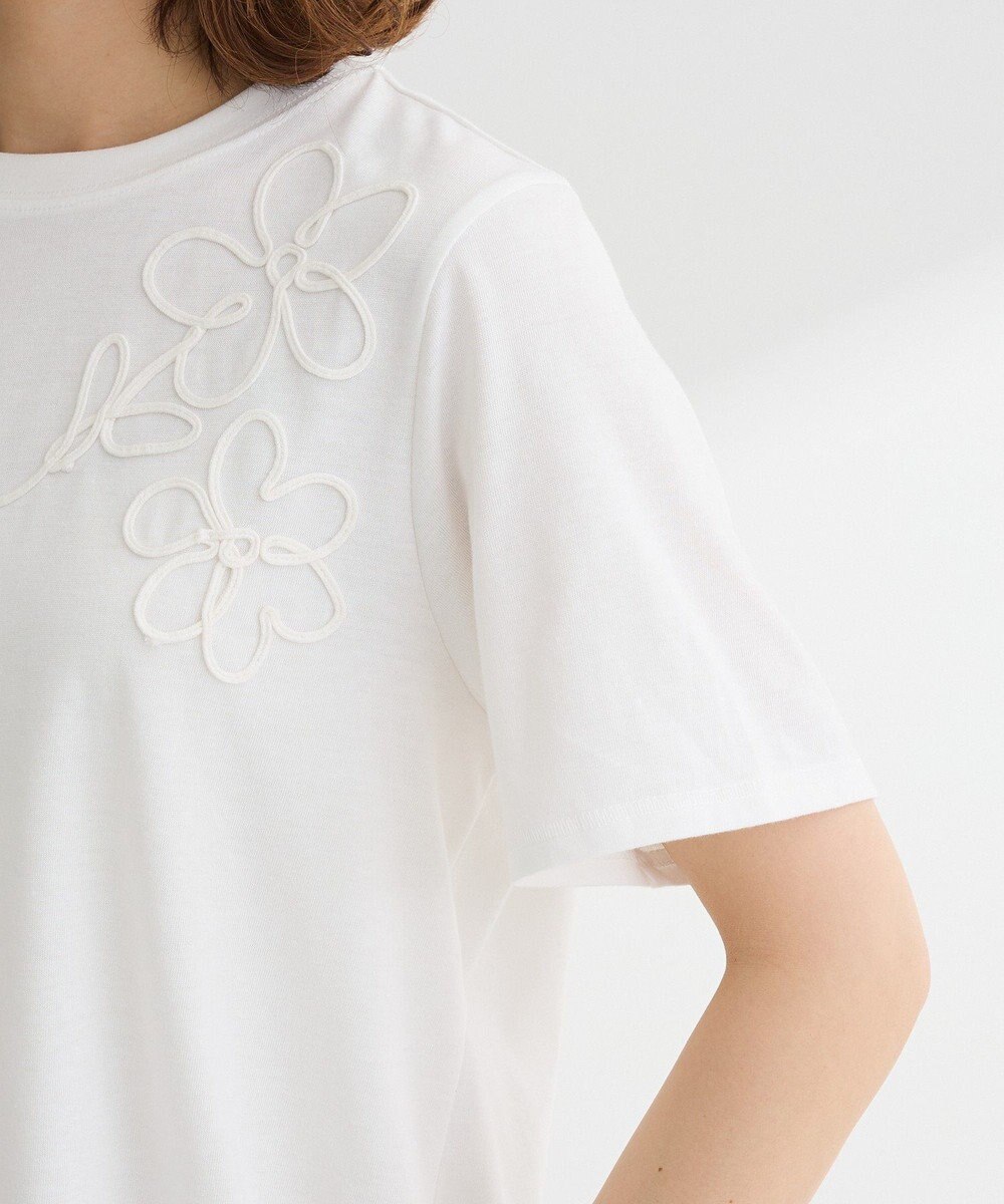 Green Parks ・ＳＵＧＡＲ　ＳＰＯＯＮ　コード刺繍ＴＥＥ 