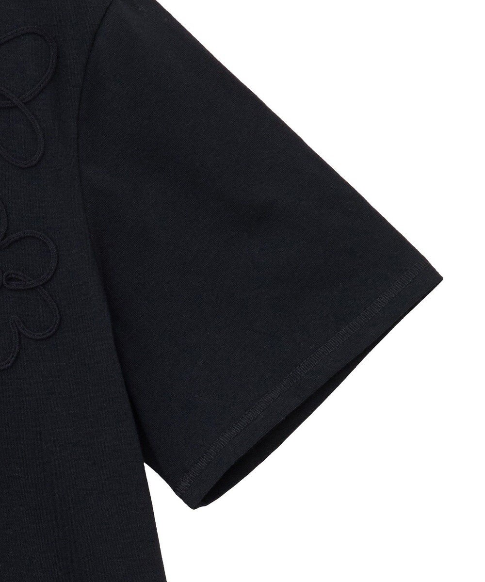 Green Parks ・ＳＵＧＡＲ　ＳＰＯＯＮ　コード刺繍ＴＥＥ 