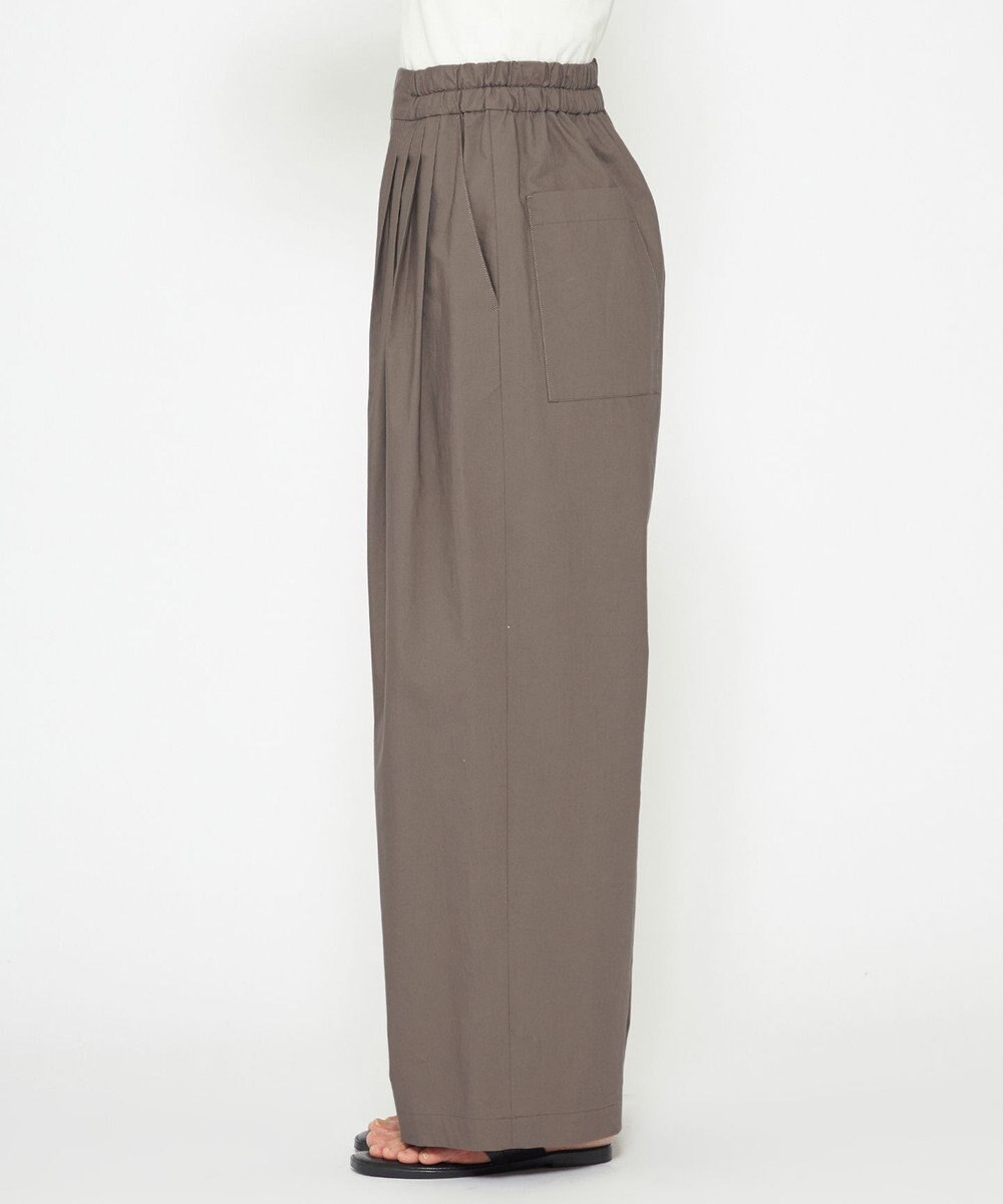 uncrave 【ご好評につき追加生産】カラータイプライター タックワイドパンツ（uncrave WHITE） 