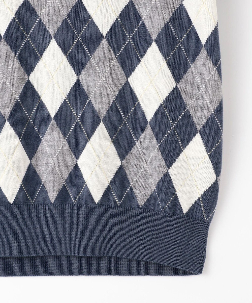 J.PRESS LADIES 【洗える】アーガイル ツイン ニット 