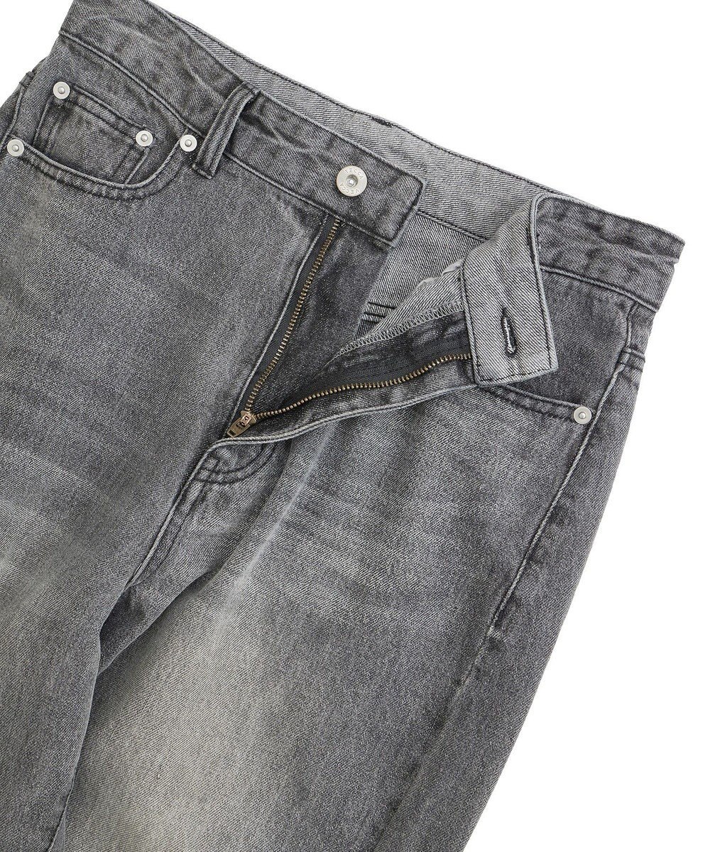 YECCA VECCA ルーズストレートデニムパンツ 