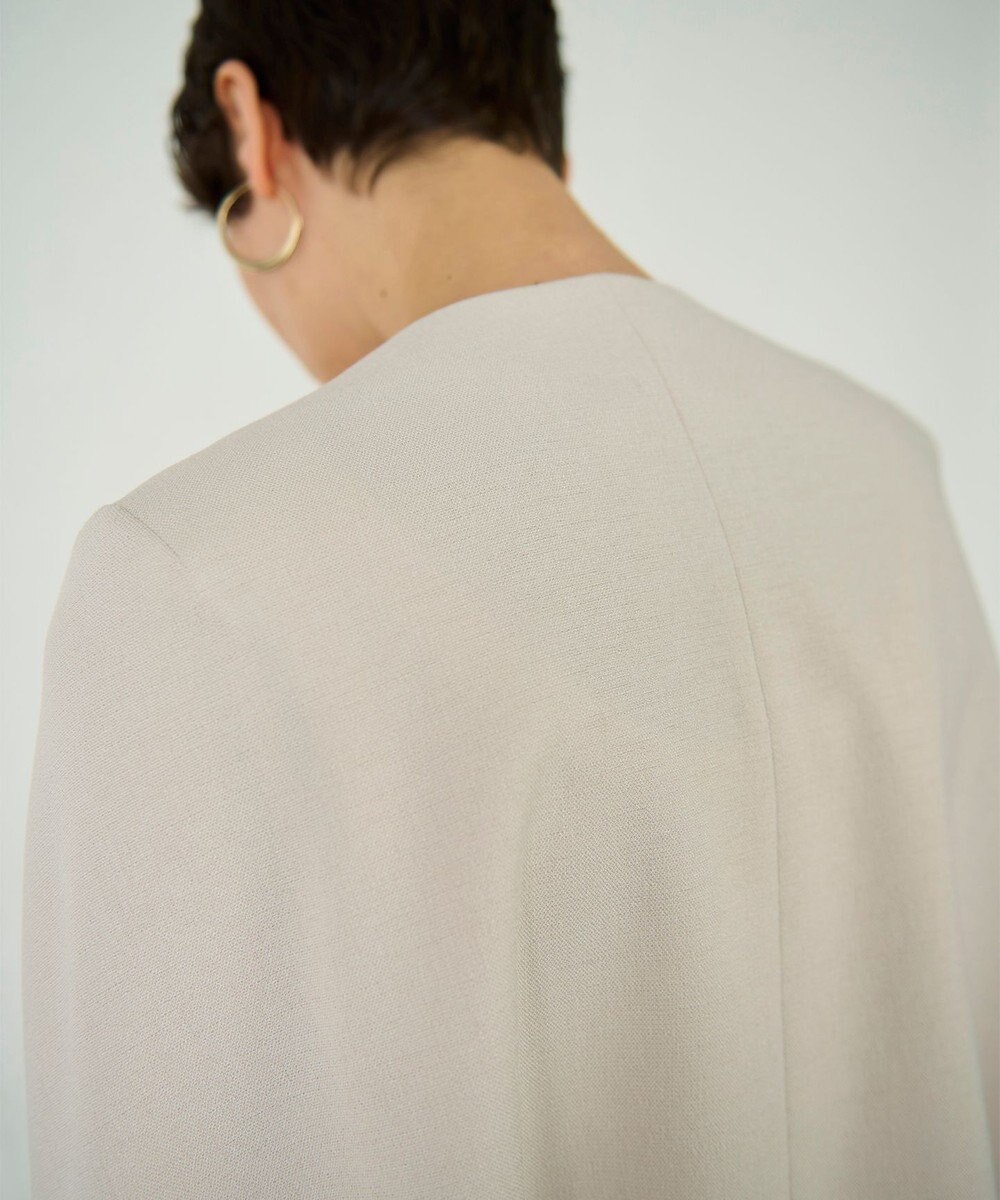 GRACE CONTINENTAL ケープスリーブジャケット 