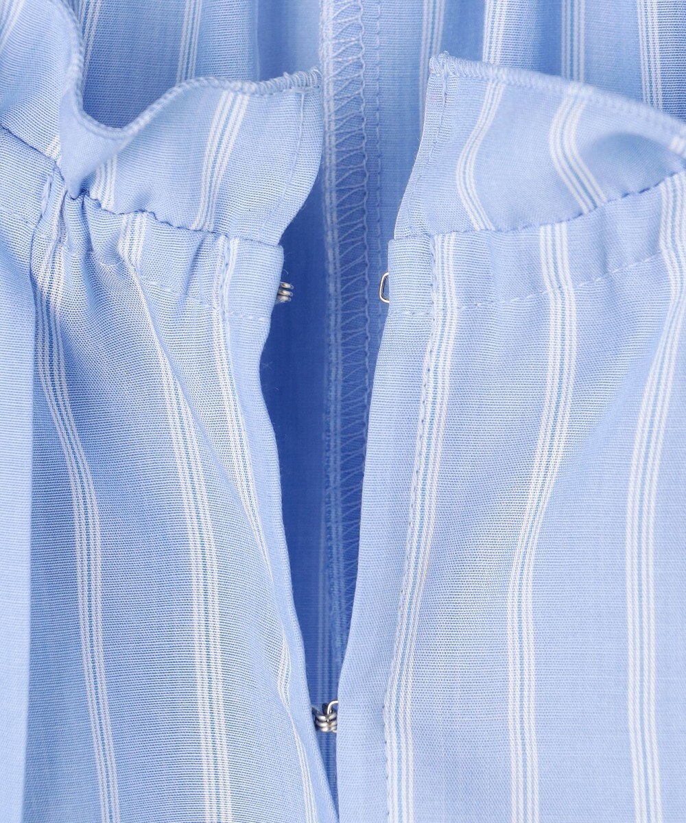 自由区 S リヨセルポプリンフリル ブラウス 