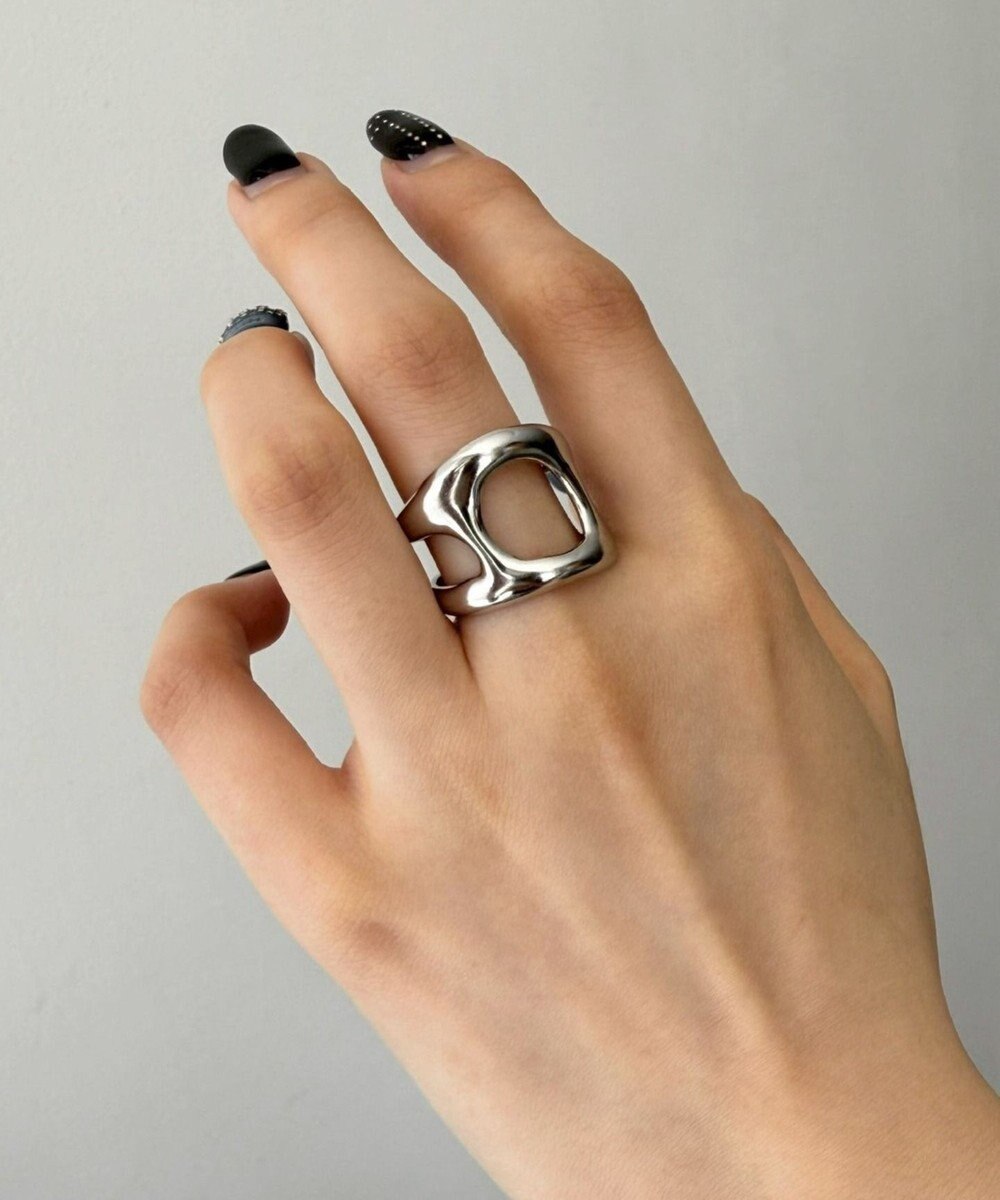 WEGO Lデザインステンレスリング 