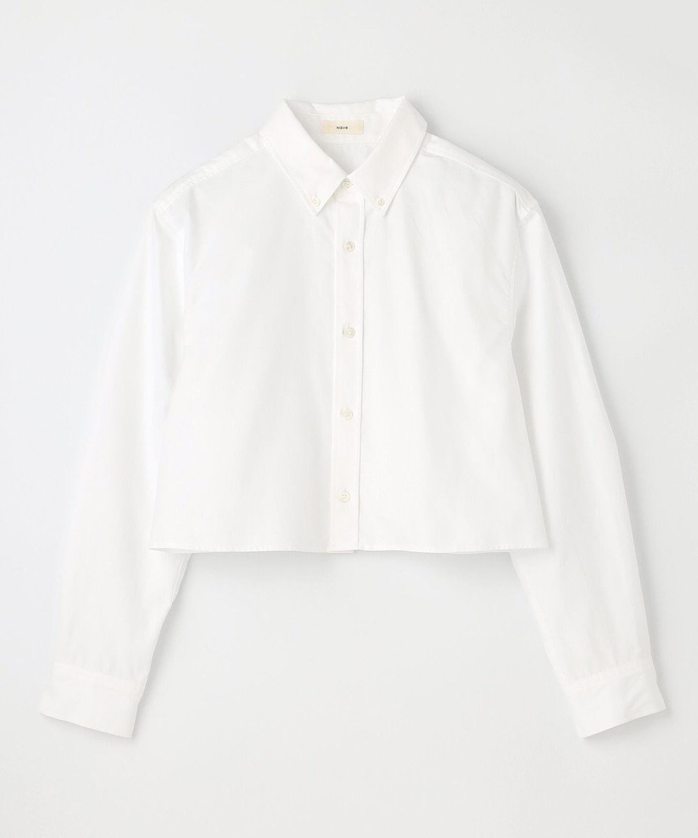 NAVE 【Nave　洗える】クロップド シャツ 