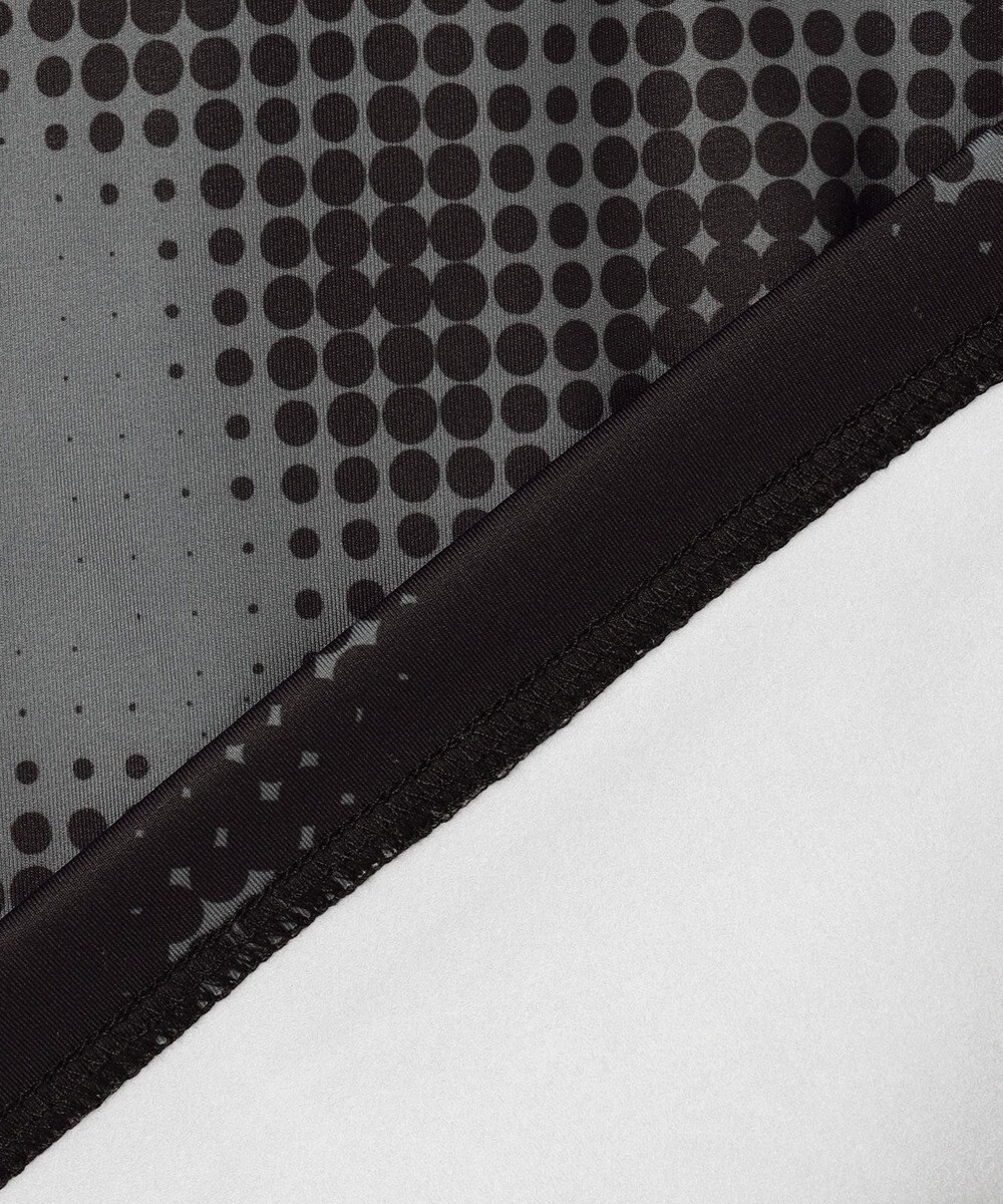 PW CIRCULUS 【裏起毛であたたか】【WOMEN】Dot camouflage ロングスリーブモックネックT  ゴルフウェア レディース 