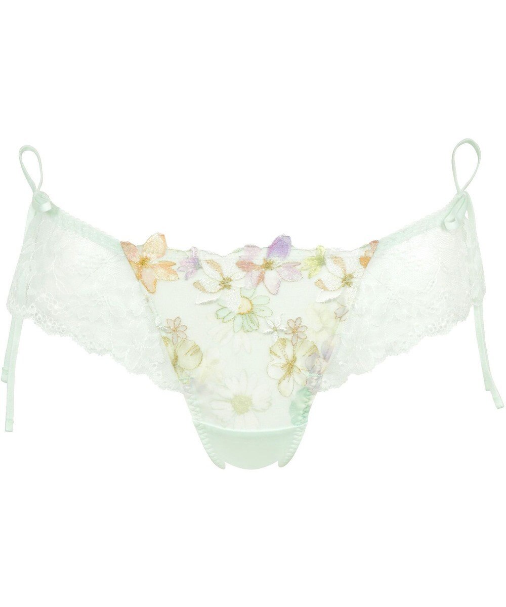 WACOAL Tバック ショーツ 【重力に負けないバストケアBra】 はきこみ丈あさめ BRB414とペア レディース PRA414 /ワコール 