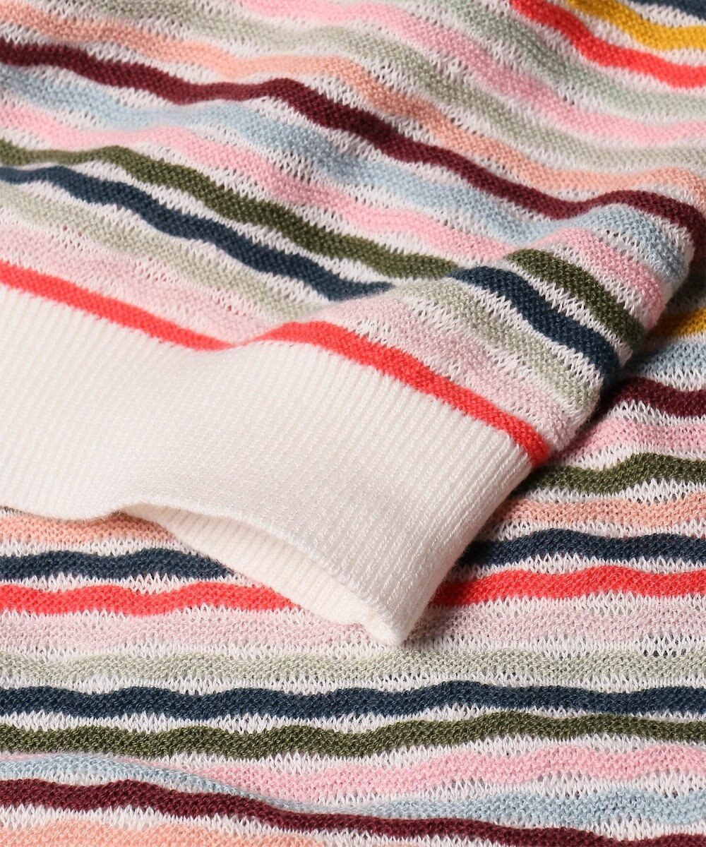 Paul Smith ウェーブストライプ 半袖ニット 