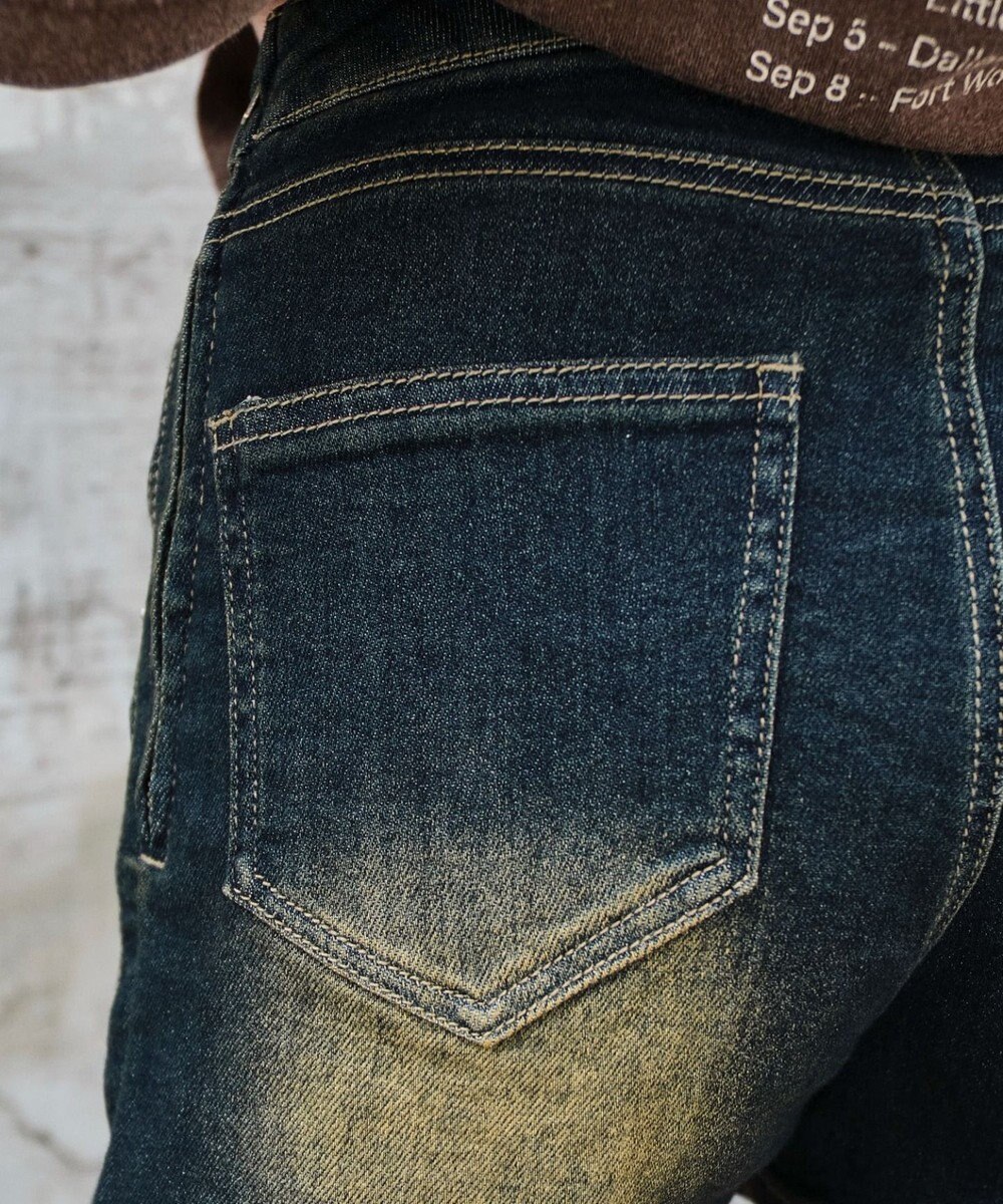 WEGO レースアップデニムショートパンツ 